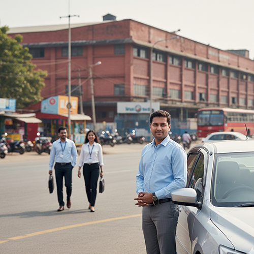 Hire acting drivers in Ambattur for office trips airport pickup drop-off, & local travel needs