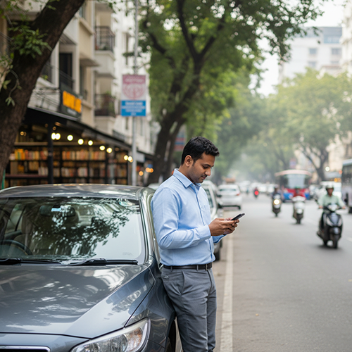 Book acting drivers in Nungambakkam for safe pickup, drop-off, office travel & personal trips within the city.