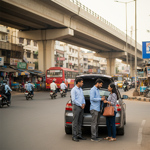 Hire acting drivers in Poonamallee for daily travel, airport pickup, events, & outstation trips