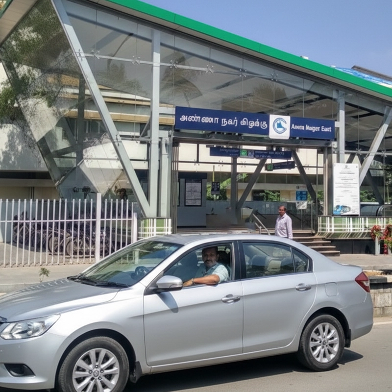 Trusted acting driver in Anna Nagar ready on call to provide safe and timely travel services