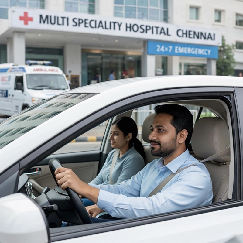 On-call driver service in Tambaram, Chennai, for safe personal car travel and daily trips