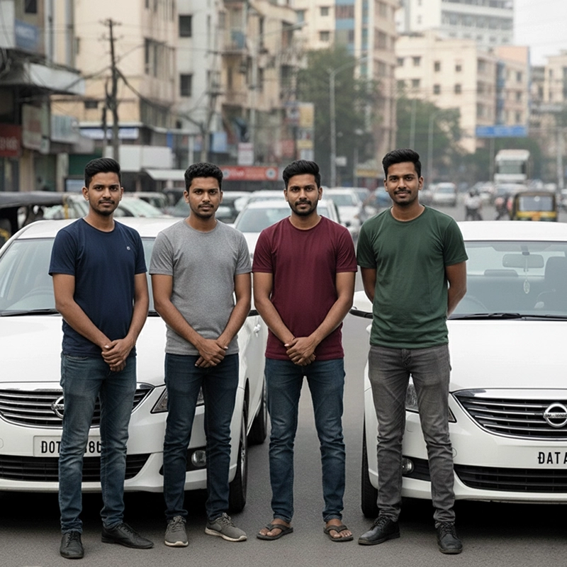 Tick Acting Driver Provides Acting & call drivers in Chennai offering safe local travel hourly, day, & one-way rides