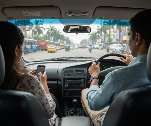 Dependable acting driver in Chennai ready on call for safe & timely travel across the city