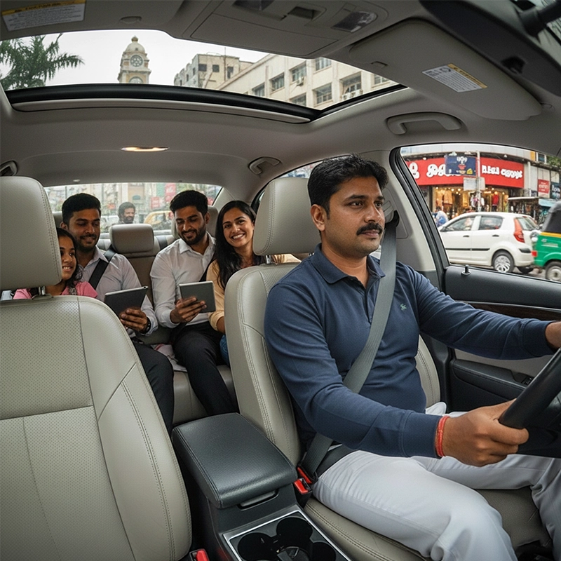 Trusted local driver services in Chennai offering safe travel options for hourly, day, & pickup needs