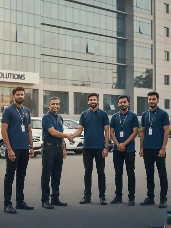 Monthly driver services for corporate employee transport supporting office travel shifts & schedules